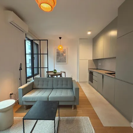 Apartmán K-district Charlie Bělehrad